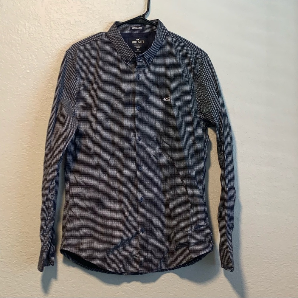 Mens Hollister Long Sleeve Button Down